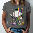 Mardi Gras Ice Cream Drip Baseball Carnival Party Mask Boys Unisex Jersey T-Shirt Mardi Gras Ice Cream Drip Baseball Carnival Party Mask Boys Unisex Jersey T-Shirt