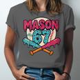 Mason 67 Ice Cream Drip Baseball Meme Graphics Unisex Jersey T-Shirt Mason 67 Ice Cream Drip Baseball Meme Graphics Unisex Jersey T-Shirt