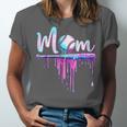 Mom Baseball Ice Cream Drip Birthday Boy Family Unisex Jersey T-Shirt Mom Baseball Ice Cream Drip Birthday Boy Family Unisex Jersey T-Shirt