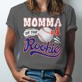 Momma Rookie Of Year 1st Birthday Baseball Theme Matching Unisex Jersey T-Shirt Momma Rookie Of Year 1st Birthday Baseball Theme Matching Unisex Jersey T-Shirt