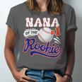 Nana Rookie Of Year 1st Birthday Baseball Theme Matching Unisex Jersey T-Shirt Nana Rookie Of Year 1st Birthday Baseball Theme Matching Unisex Jersey T-Shirt