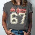 Number 67 Meme Six Seven Baseball Style Kids Boy Teen Unisex Jersey T-Shirt Number 67 Meme Six Seven Baseball Style Kids Boy Teen Unisex Jersey T-Shirt