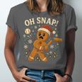 Oh Snap Gingerbreadman Christmas Baseball Unisex Jersey T-Shirt Oh Snap Gingerbreadman Christmas Baseball Unisex Jersey T-Shirt