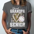 Proud Grandpa Of A 2026 Senior Baseball Graduation Leopard Unisex Jersey T-Shirt Proud Grandpa Of A 2026 Senior Baseball Graduation Leopard Unisex Jersey T-Shirt