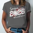 Proud Mama Of A 2026 Senior Baseball Graduation Mom Unisex Jersey T-Shirt Proud Mama Of A 2026 Senior Baseball Graduation Mom Unisex Jersey T-Shirt
