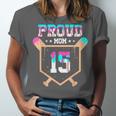 Proud Mom Baseball Player Number 15 Ice Cream Drip Unisex Jersey T-Shirt Proud Mom Baseball Player Number 15 Ice Cream Drip Unisex Jersey T-Shirt