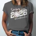 Proud Senior Grandma Class Of 2026 Baseball Graduate Leopard Unisex Jersey T-Shirt Proud Senior Grandma Class Of 2026 Baseball Graduate Leopard Unisex Jersey T-Shirt