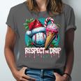 Respect The Drip Baseball Christmas Holiday Unisex Jersey T-Shirt