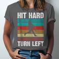 Retro Hit Hard Run Fast Turn Left Baseball Lover Unisex Jersey T-Shirt Retro Hit Hard Run Fast Turn Left Baseball Lover Unisex Jersey T-Shirt