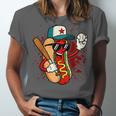 Retro Vintage Baseball Hot Dogs Unisex Jersey T-Shirt Retro Vintage Baseball Hot Dogs Unisex Jersey T-Shirt