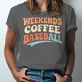 Weekends Coffee Baseball Retro Vibes Unisex Jersey T-Shirt Weekends Coffee Baseball Retro Vibes Unisex Jersey T-Shirt
