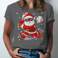 Santa Baseball Christmas Pajamas Xmas Men Boy Toddlers Unisex Jersey T-Shirt Santa Baseball Christmas Pajamas Xmas Men Boy Toddlers Unisex Jersey T-Shirt