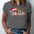 Santa Bruh Baseball Christmas Xmas Meme Pajamas Family Unisex Jersey T-Shirt Santa Bruh Baseball Christmas Xmas Meme Pajamas Family Unisex Jersey T-Shirt