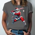 Santa Playing Baseball Men Boys Christmas Baseball Player Unisex Jersey T-Shirt Santa Playing Baseball Men Boys Christmas Baseball Player Unisex Jersey T-Shirt