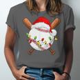 Santa Sports For Men Boys Christmas Baseball Player Unisex Jersey T-Shirt Santa Sports For Men Boys Christmas Baseball Player Unisex Jersey T-Shirt
