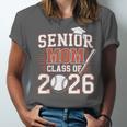 Senior Mom Class Of 2026 Graduate Baseball 2026 Graduation Unisex Jersey T-Shirt Senior Mom Class Of 2026 Graduate Baseball 2026 Graduation Unisex Jersey T-Shirt