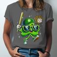 Shamrock Lucky Clover Baseball Patricks Day Family Matching Unisex Jersey T-Shirt