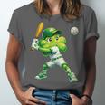 Shamrock Playing Baseball St Patricks Day Men Boys Kid Unisex Jersey T-Shirt Shamrock Playing Baseball St Patricks Day Men Boys Kid Unisex Jersey T-Shirt