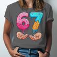 Six Seven 6-7 Baseball Ice Cream Drip 67 Meme Hands Unisex Jersey T-Shirt Six Seven 6-7 Baseball Ice Cream Drip 67 Meme Hands Unisex Jersey T-Shirt
