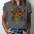 Six Seven 6 7 Baseball Skull Drip Halloween Horror Sports Unisex Jersey T-Shirt Six Seven 6 7 Baseball Skull Drip Halloween Horror Sports Unisex Jersey T-Shirt