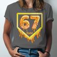 Six Seven 67 Meme Gen Alpha Slang Baseball 101 Unisex Jersey T-Shirt Six Seven 67 Meme Gen Alpha Slang Baseball 101 Unisex Jersey T-Shirt