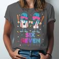 Six Seven Baseball Ice Cream Drip 6 7 Meme Gen Alpha Slang Unisex Jersey T-Shirt Six Seven Baseball Ice Cream Drip 6 7 Meme Gen Alpha Slang Unisex Jersey T-Shirt