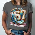 Six Seven Baseball Lifestyle 67 Meme Gen Alpha Slang Unisex Jersey T-Shirt