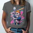 Skeleton Baseball Drip Boy Youth Dripping Baseball Halloween Unisex Jersey T-Shirt
