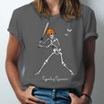 Spooky Season Skeleton Baseball Player Halloween Batter Unisex Jersey T-Shirt Spooky Season Skeleton Baseball Player Halloween Batter Unisex Jersey T-Shirt
