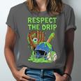 Spooky Zombie Respect The Drip Baseball Halloween Unisex Jersey T-Shirt Spooky Zombie Respect The Drip Baseball Halloween Unisex Jersey T-Shirt
