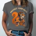 Squirell Baseball Catcher Player Joke Tee Protect Your Nuts Unisex Jersey T-Shirt