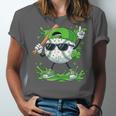 St Patrick Day Baseball Drip Ice Cream Baseball Player Men Unisex Jersey T-Shirt