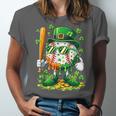 St Patricks Day Baseball Ice Cream Baseball Player Cartoon Unisex Jersey T-Shirt St Patricks Day Baseball Ice Cream Baseball Player Cartoon Unisex Jersey T-Shirt