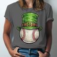 St Patricks Day Baseball Player Leprechaun Hat Men Boys Kids Unisex Jersey T-Shirt