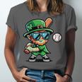 St Patricks Day Leprechaun Baseball Saint Paddys Boys Men Unisex Jersey T-Shirt