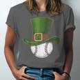 St Patricks Day Shamrock Baseball Saint Paddy's Kids Boys Unisex Jersey T-Shirt