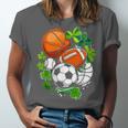 St Patricks Day Shamrock Basketball Baseball Football Soccer Unisex Jersey T-Shirt St Patricks Day Shamrock Basketball Baseball Football Soccer Unisex Jersey T-Shirt