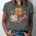 St Patricks Day Shamrock Basketball Baseball Irish Boys Men Unisex Jersey T-Shirt