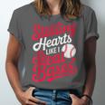 Stealing Hearts Like I Steal Bases Cute Baseball Boys Unisex Jersey T-Shirt Stealing Hearts Like I Steal Bases Cute Baseball Boys Unisex Jersey T-Shirt