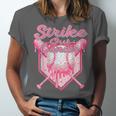 Strike Out Breast Cancer Baseball Drip For Boys Youth Unisex Jersey T-Shirt Strike Out Breast Cancer Baseball Drip For Boys Youth Unisex Jersey T-Shirt