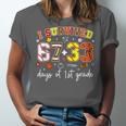 I Survived 6733 Days Of 1st Grade Baseball Football 100 Day Unisex Jersey T-Shirt I Survived 6733 Days Of 1st Grade Baseball Football 100 Day Unisex Jersey T-Shirt