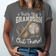 That's My Grandson Out There Jersey Number 55 Baseball Unisex Jersey T-Shirt That's My Grandson Out There Jersey Number 55 Baseball Unisex Jersey T-Shirt