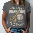That's My Grandson Out There Jersey Number 56 Baseball Unisex Jersey T-Shirt