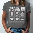 Things I Do Spare Time Baseball Player Men Women Kids Unisex Jersey T-Shirt Things I Do Spare Time Baseball Player Men Women Kids Unisex Jersey T-Shirt
