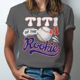 Titi Rookie Of Year 1st Birthday Baseball Theme Matching Unisex Jersey T-Shirt Titi Rookie Of Year 1st Birthday Baseball Theme Matching Unisex Jersey T-Shirt