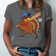 Turkey Baseball Thanksgiving Sports Humor Men Boy Kids Unisex Jersey T-Shirt Turkey Baseball Thanksgiving Sports Humor Men Boy Kids Unisex Jersey T-Shirt