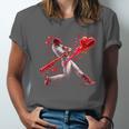 Valentine Baseball Player Drip Unisex Jersey T-Shirt Valentine Baseball Player Drip Unisex Jersey T-Shirt