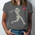 Valentines Day Baseball Batter Silhouette Heart Men Boy Kids Unisex Jersey T-Shirt Valentines Day Baseball Batter Silhouette Heart Men Boy Kids Unisex Jersey T-Shirt