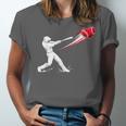 Valentines Day Baseball Batter Silhouette Heart Unisex Jersey T-Shirt Valentines Day Baseball Batter Silhouette Heart Unisex Jersey T-Shirt