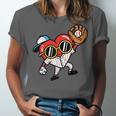 Valentines Day Baseball Heart Gloves Cute Boys Kid Youth Men Unisex Jersey T-Shirt